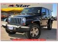 2013 Black Jeep Wrangler Unlimited Oscar Mike Freedom Edition 4x4  photo #1