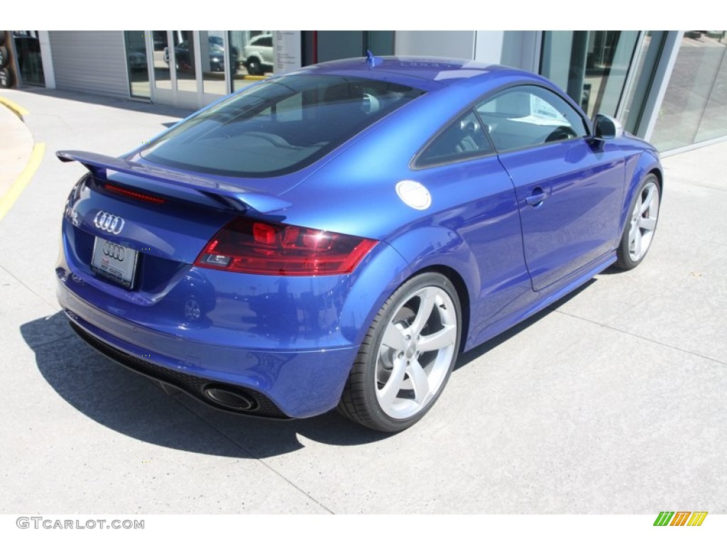 2013 TT RS quattro Coupe - Sepang Blue Pearl Effect / Black photo #5