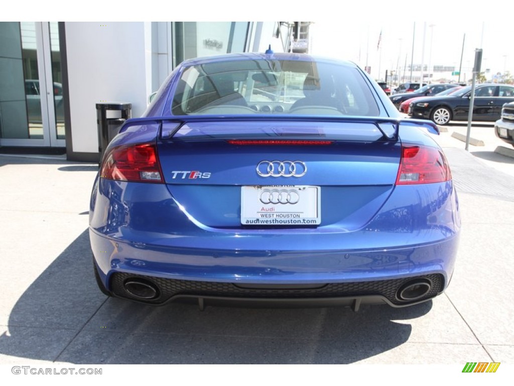 2013 TT RS quattro Coupe - Sepang Blue Pearl Effect / Black photo #6