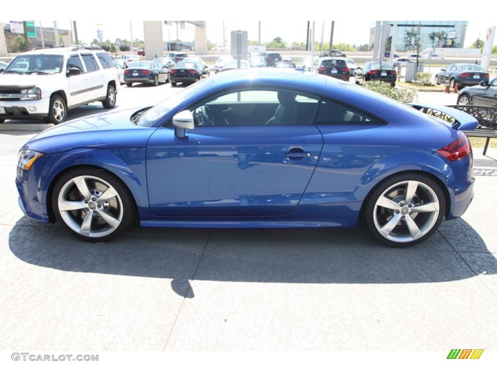 2013 TT RS quattro Coupe - Sepang Blue Pearl Effect / Black photo #8