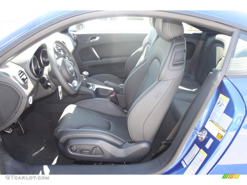 Black Interior 2013 Audi TT RS quattro Coupe Photo #78356523