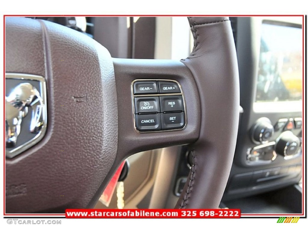 2013 1500 Lone Star Quad Cab 4x4 - Western Brown Pearl / Canyon Brown/Light Frost Beige photo #18