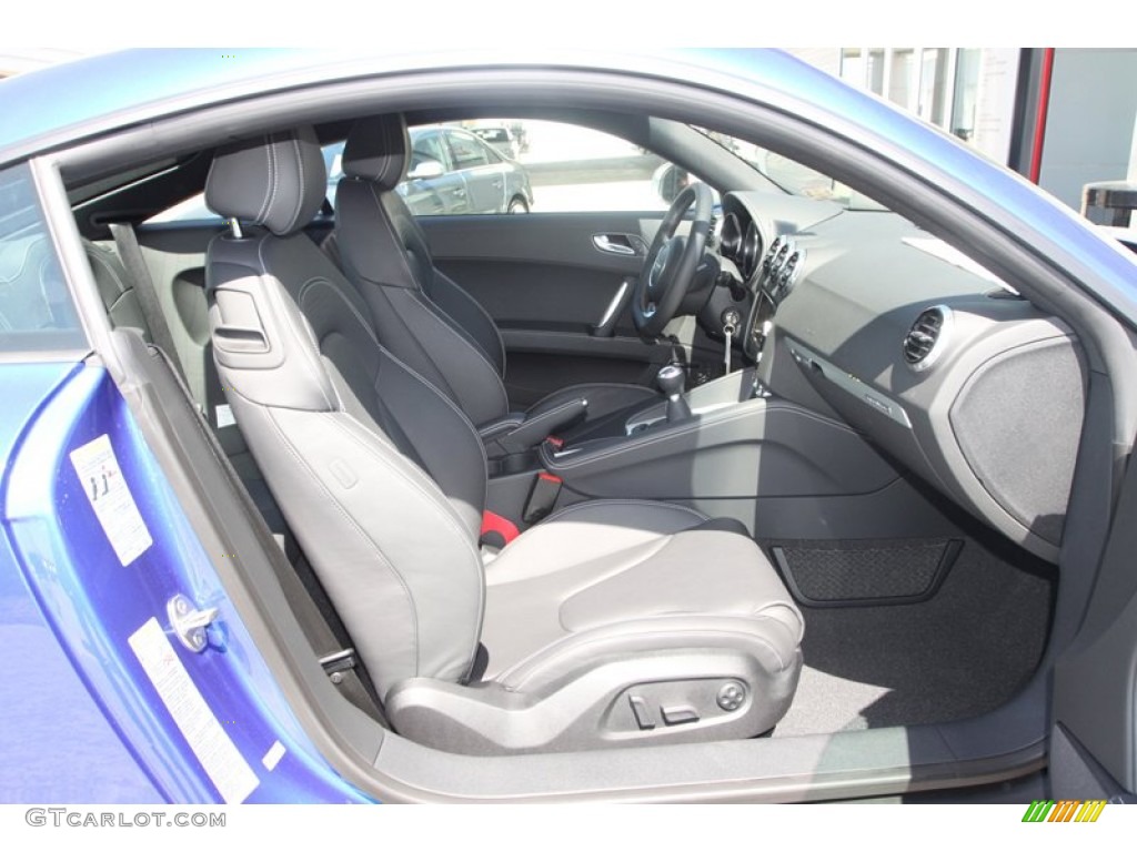 Black Interior 2013 Audi TT RS quattro Coupe Photo #78356784