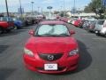 2006 Velocity Red Mica Mazda MAZDA3 i Sedan  photo #2