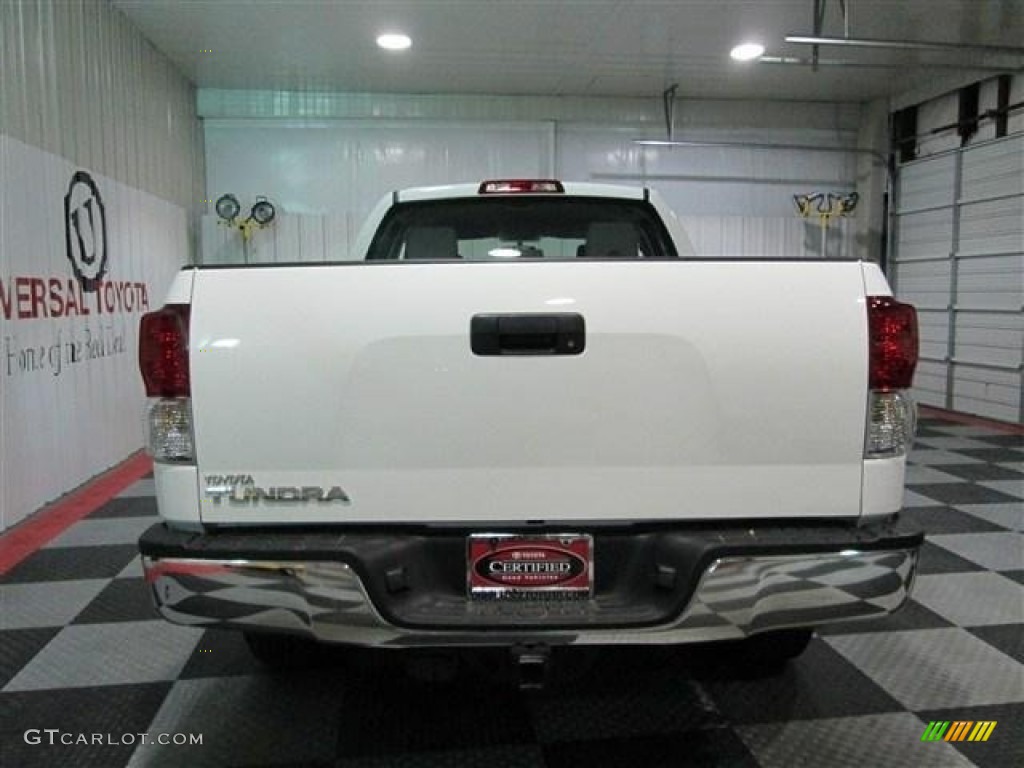 2011 Tundra Double Cab - Super White / Graphite Gray photo #6