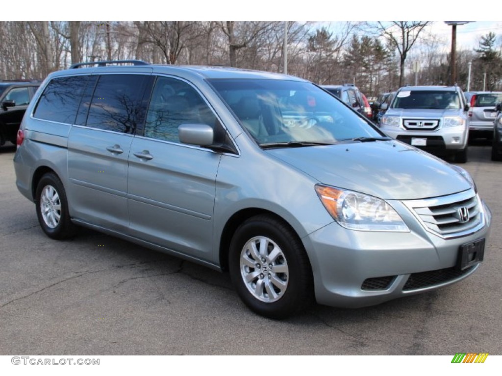 2010 Odyssey EX-L - Slate Green Metallic / Gray photo #2