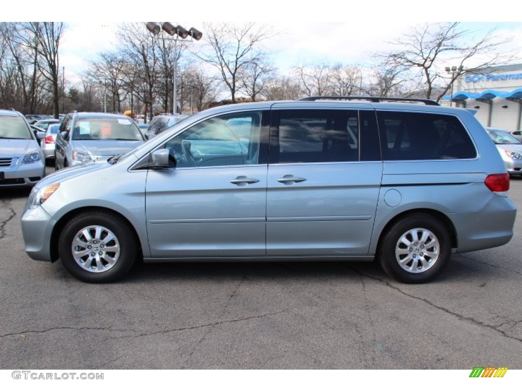 2010 Odyssey EX-L - Slate Green Metallic / Gray photo #7