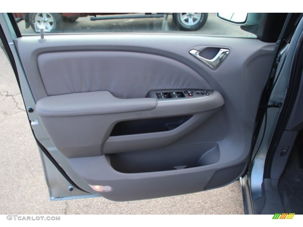 2010 Odyssey EX-L - Slate Green Metallic / Gray photo #8