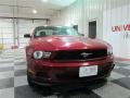 2012 Red Candy Metallic Ford Mustang V6 Premium Coupe  photo #2