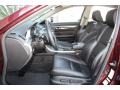 Ebony 2010 Acura TL 3.7 SH-AWD Technology Interior Color