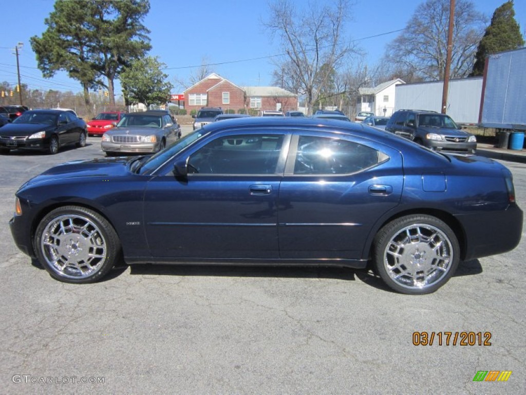 Midnight Blue Pearl 2006 Dodge Charger R/T Exterior Photo #78359844