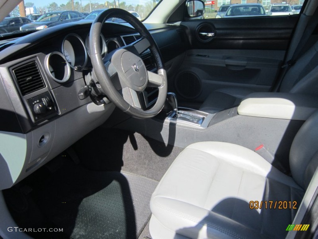2006 Charger R/T - Midnight Blue Pearl / Dark Slate Gray/Light Graystone photo #11