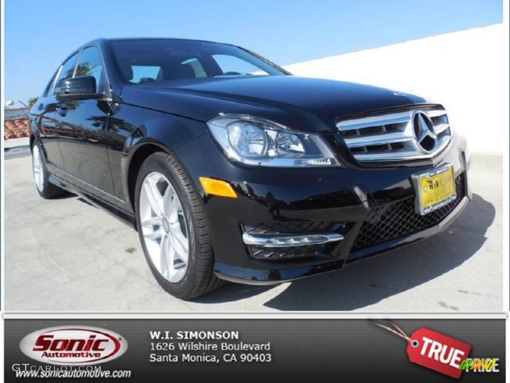 Black Mercedes-Benz C