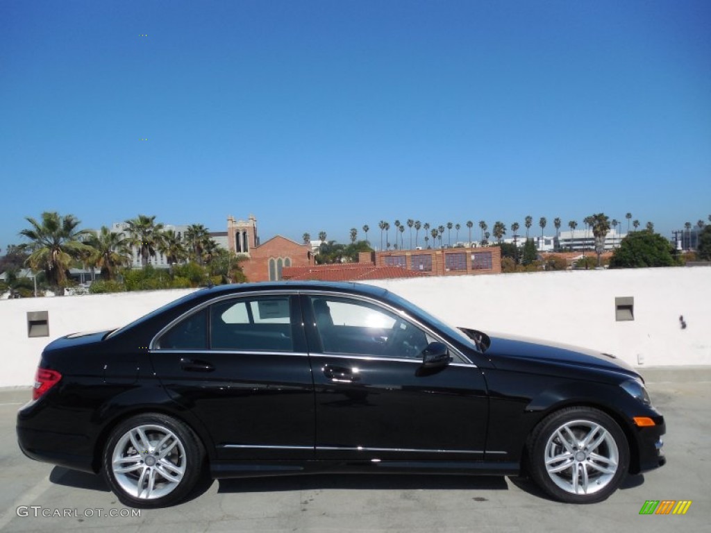 2013 C 250 Sport - Black / Black photo #3