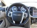 Black/Light Frost Beige Steering Wheel Photo for 2012 Chrysler 300 #78360053