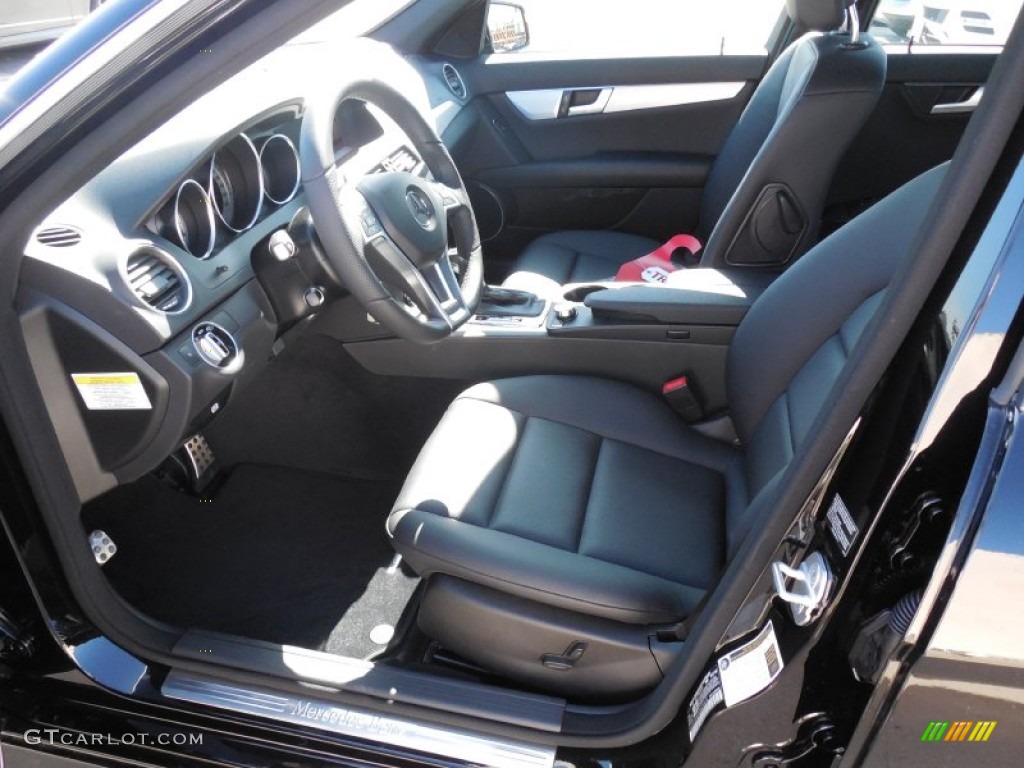 2013 C 250 Sport - Black / Black photo #7