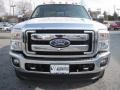 2013 Oxford White Ford F350 Super Duty Lariat Crew Cab 4x4 Dually  photo #3