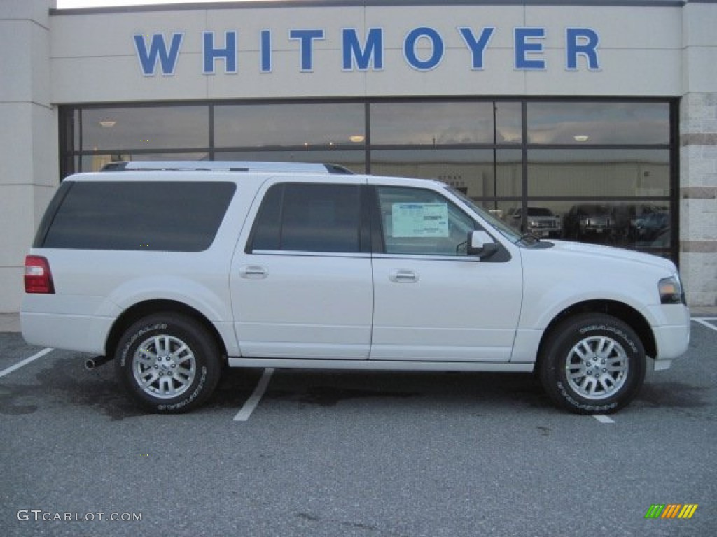 2013 Expedition EL Limited 4x4 - Oxford White / Stone photo #1