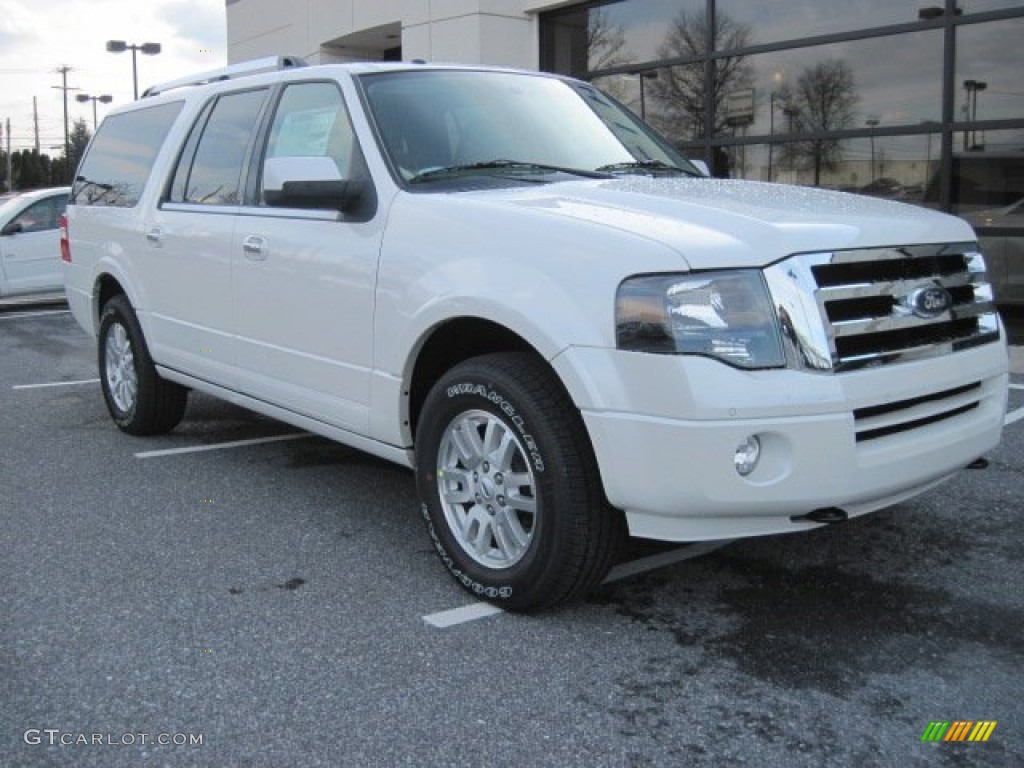 Oxford White 2013 Ford Expedition EL Limited 4x4 Exterior Photo #78360720