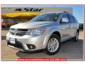 2013 Bright Silver Metallic Dodge Journey SXT  photo #1