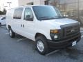 Oxford White 2013 Ford E Series Van E350 Cargo Exterior