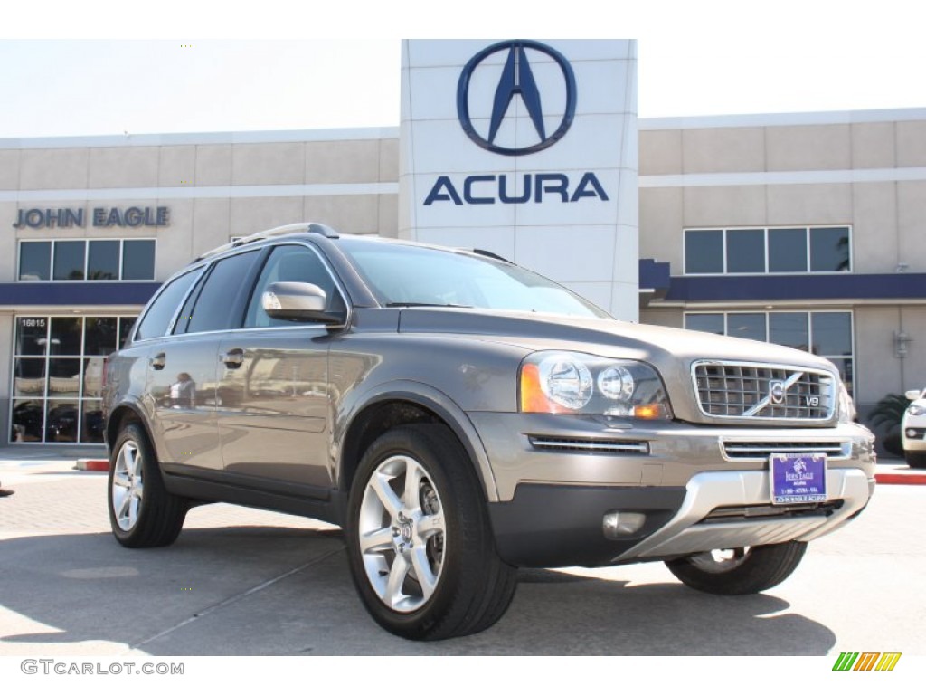 2009 XC90 V8 AWD - Oyster Grey Metallic / Off Black photo #1
