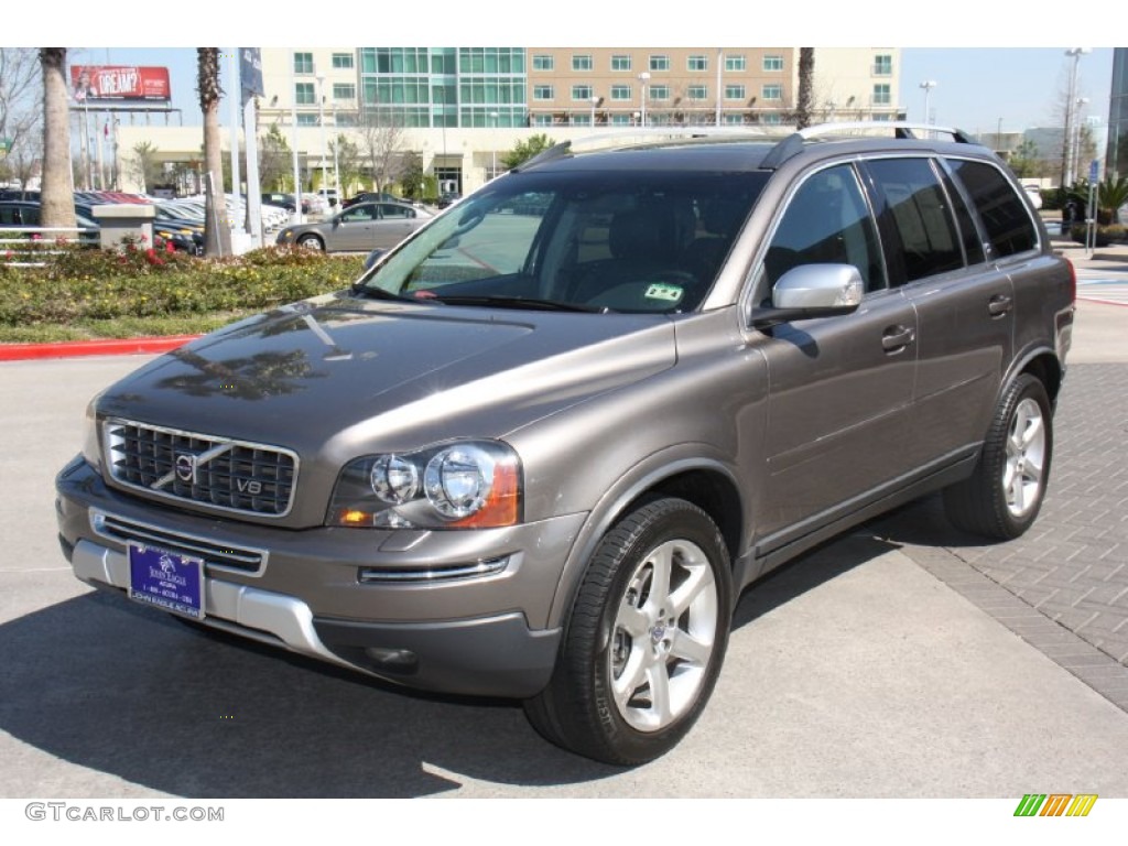 2009 XC90 V8 AWD - Oyster Grey Metallic / Off Black photo #2