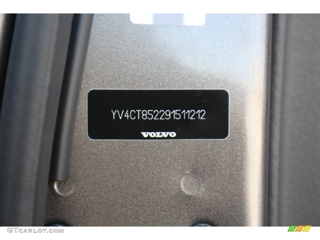 2009 XC90 V8 AWD - Oyster Grey Metallic / Off Black photo #36