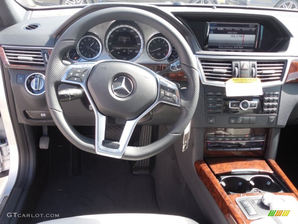 2013 Mercedes-Benz E 350 Sedan Ash/Dark Grey Dashboard Photo #78361887