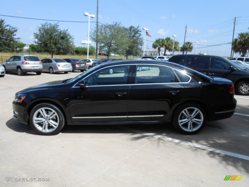 Black 2013 Volkswagen Passat TDI SEL Exterior Photo #78362522