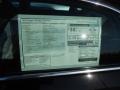  2013 Passat TDI SEL Window Sticker