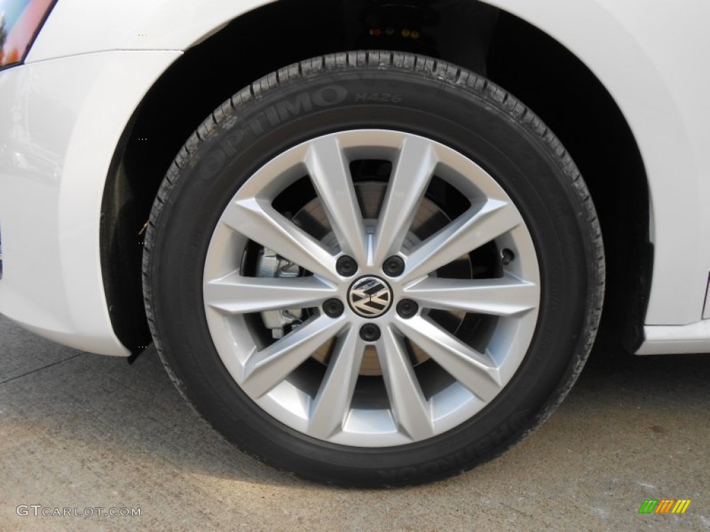 2013 Volkswagen Passat 2.5L SEL Wheel Photo #78362886