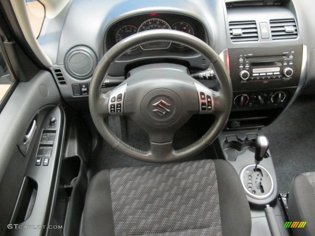 2009 SX4 Crossover Technology AWD - Quicksilver Metallic / Black photo #25