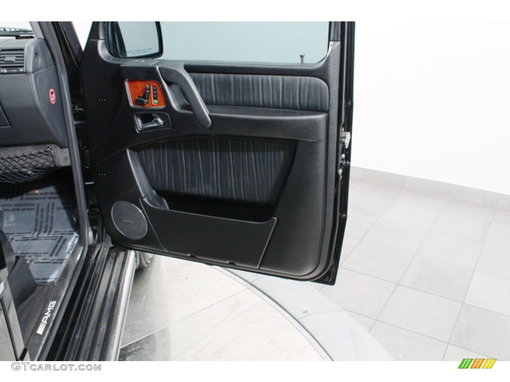 2010 Mercedes-Benz G 55 AMG designo Black Door Panel Photo #78364926