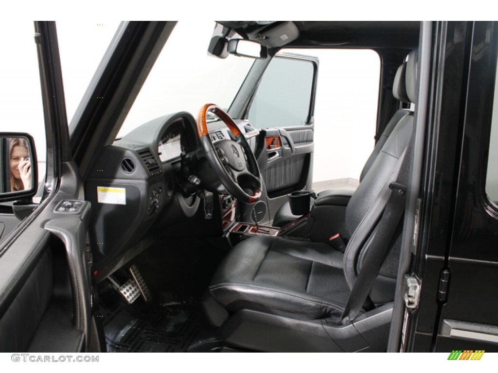 designo Black Interior 2010 Mercedes-Benz G 55 AMG Photo #78365025