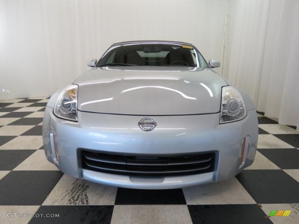 2008 350Z Touring Roadster - Silver Alloy / Charcoal photo #2