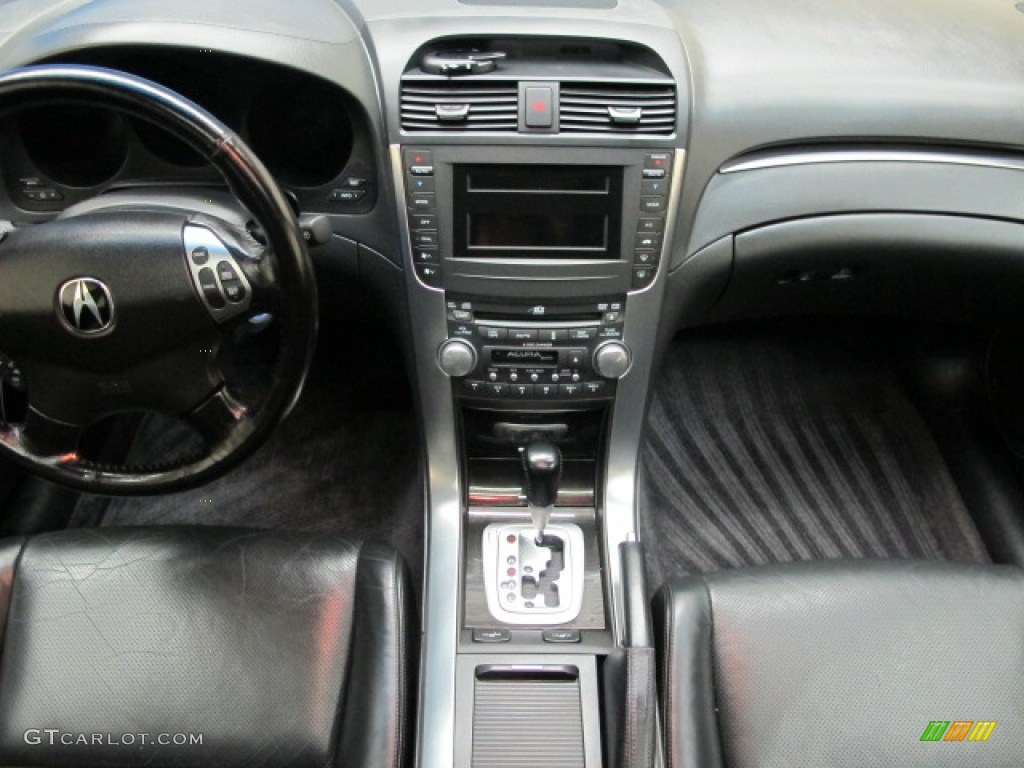 2004 Acura TL 3.2 Ebony Dashboard Photo #78365163