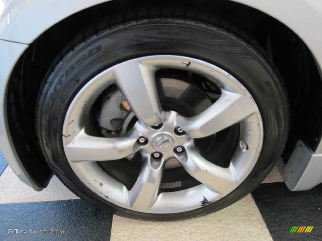 2008 350Z Touring Roadster - Silver Alloy / Charcoal photo #4