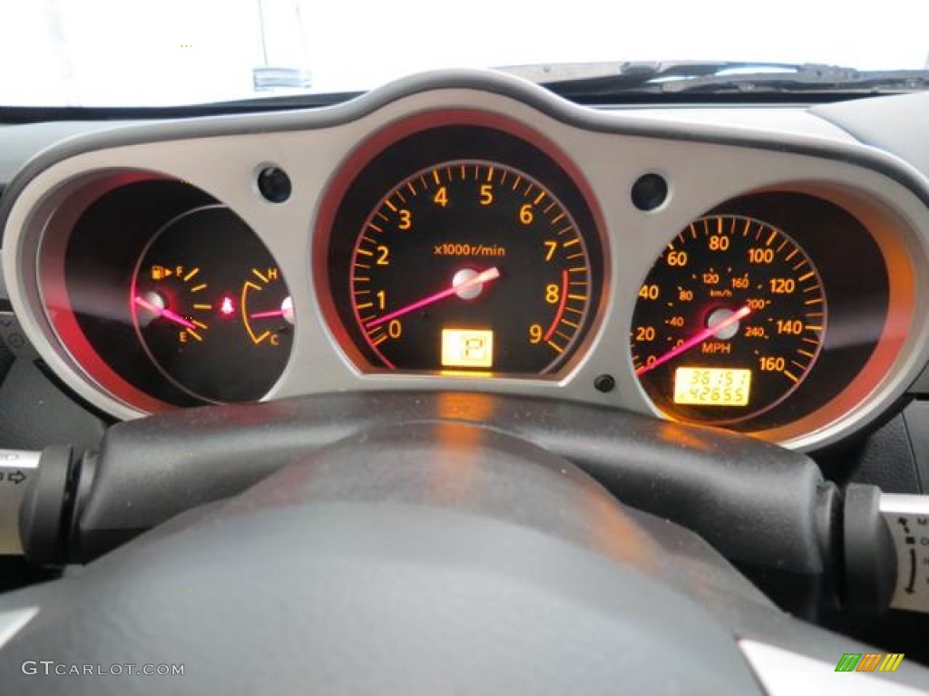 2008 350Z Touring Roadster - Silver Alloy / Charcoal photo #11