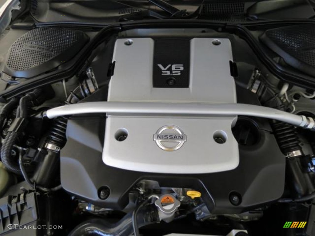 2008 350Z Touring Roadster - Silver Alloy / Charcoal photo #25