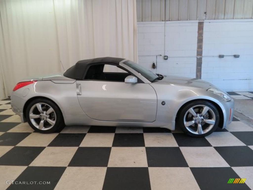 2008 350Z Touring Roadster - Silver Alloy / Charcoal photo #26