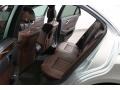 2010 Mercedes-Benz E Chestnut Brown Interior Rear Seat Photo