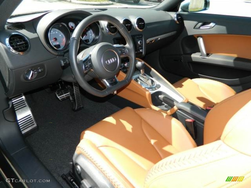 Black Interior 2013 Audi TT S 2.0T quattro Coupe Photo #78366191