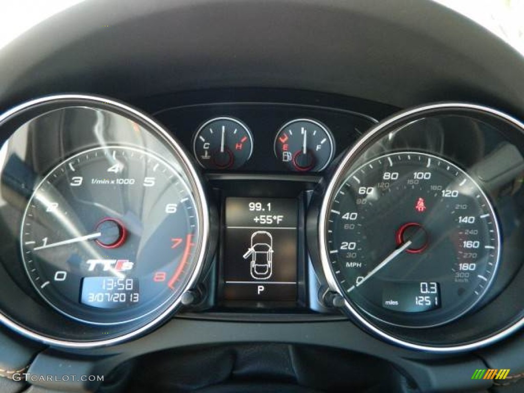 2013 Audi TT S 2.0T quattro Coupe Gauges Photo #78366267