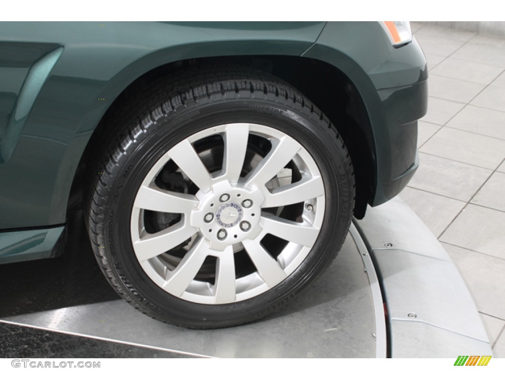 2010 GLK 350 4Matic - Jade Green Metallic / Almond/Black photo #29