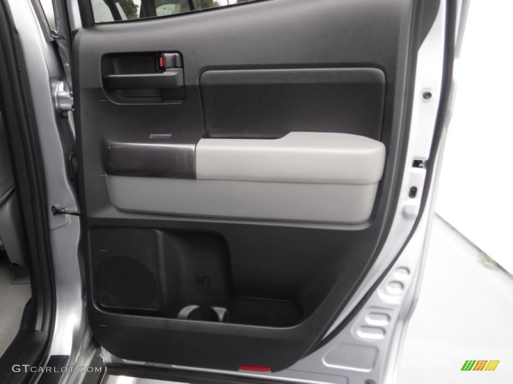 2011 Toyota Tundra X-SP Double Cab Graphite Gray Door Panel Photo #78368400