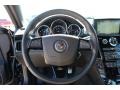 Ebony 2013 Cadillac CTS -V Coupe Steering Wheel