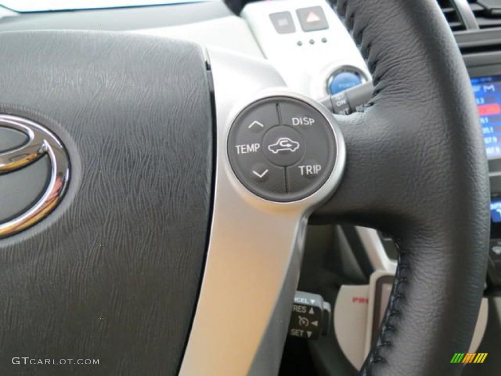 2013 Prius v Five Hybrid - Magnetic Gray Metallic / Misty Gray photo #15
