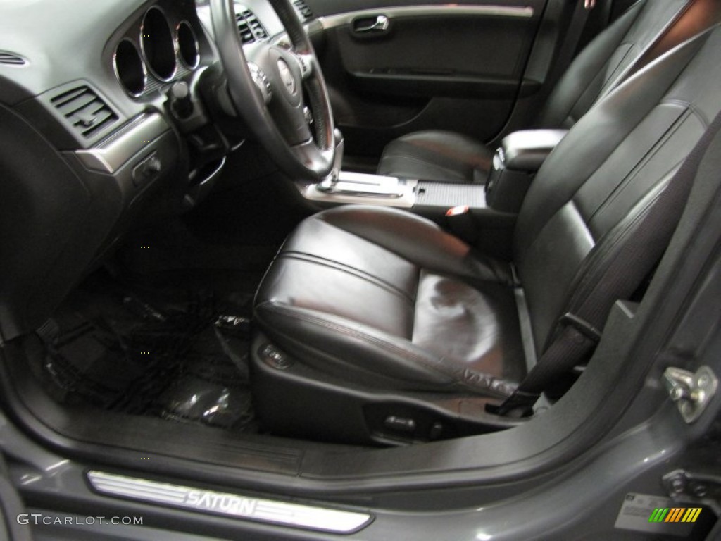 Black Interior 2009 Saturn Aura XR Photo #78369213