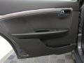 Black 2009 Saturn Aura XR Door Panel